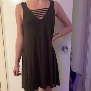 Cotton tank dress